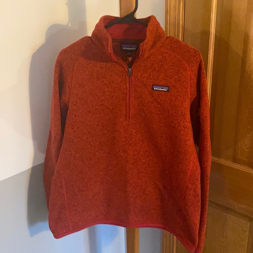 Patagonia- Women’s Better Sweater. Size Large, Red.